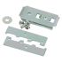 Grey Faceplate & Mounting Plate