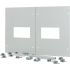 Eaton NZM Series RAL 7035 Steel Cover, 550mm H, 1m W, 27mm L for Use with 2x NZM4
