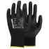 Tegera TEGERA Black Nylon Dry Environment Work Gloves, Size 10, Polyurethane Coating