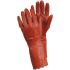 Tegera TEGERA Red PVC Chemical Resistant Work Gloves, Size 7