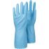 Tegera TEGERA Blue Cotton Chemical Resistant Work Gloves, Size 10, PVC Coating