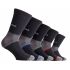 Jalas Black, Grey Socks, size 39 → 41 6 → 7