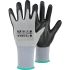 Tegera TEGERA Black, Blue, Grey Carbon, Nylon, Spandex ESD Protection Work Gloves, Size 10, Nitrile Foam Coating