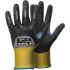 Tegera TEGERA Grey, Yellow Carbon, CRF Technology, HPPE, Nylon, Stainless Steel Fibre Yarn Cut Resistant Work Gloves,