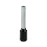 AI Insulated Ferrule, 1.7mm Pin Diameter, Black