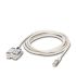 Phoenix Contact Male RJ45 D-Sub Cable, 2.5m