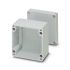 Phoenix Contact E PE A Series Grey Glass Fibre Reinforced Polyester Junction Box, 160 x 560 x 91mm