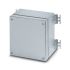 Phoenix Contact E S6 A 300X200X120 Series Silver 316L Stainless Steel Junction Box, ATEX, IECEx, 300 x 200 x 120mm