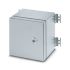 Phoenix Contact S6 A 380X380X160 Series Silver 316L Stainless Steel Junction Box, ATEX, IECEx, 380 x 380 x 160mm