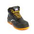 Himalayan 5402 Black/Orange Steel Toe Capped Unisex Safety Boots, UK 6, EU 40