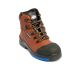 5161 Brown Composite Toe Capped Unisex Safety Boots, UK 5, EU 39