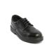 912 Unisex Black Steel Toe Capped Safety Shoes, UK 6, EU 40