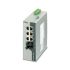 Phoenix Contact FL SWITCH 3006T-2FX ST Series DIN Rail Mount Industrial Ethernet Switch, 6 RJ45 Ports, 10/100Mbit/s