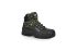 Bicap Raider Mid Unisex Black Composite  Toe Capped Safety Shoes, UK 6, EU 39