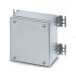 Phoenix Contact E S6 A 200X200X80 Series Silver 316L Stainless Steel Junction Box, ATEX, IECEx, 200 x 200 x 80mm