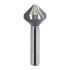 Krino HSS Countersink, 12.4mm Head, 3 Flute(s), 90°, 1 Piece(s)