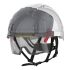 JSP EVO VISTAlens White Safety Helmet , Adjustable, Ventilated