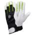 Guantes de trabajo de Piel Negro, Verde, Blanco Tegera serie TEGERA, talla 9, Resistente al frío