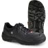 Jalas 3448 Unisex Black Aluminium Toe Capped Safety Shoes, UK 3, EU 36