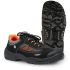 Jalas 3468A Unisex Black, Orange Aluminium Toe Capped Safety Shoes, UK 10.5, EU 45