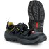 Jalas 3100 Unisex Black, Grey, Yellow Aluminium Toe Capped Safety Shoes, UK 6, EU 39