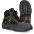 Jalas 3150 Unisex Black, Grey, Yellow Aluminium Toe Capped Safety Shoes, UK 3, EU 36