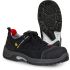 Jalas 3030 Unisex Black, Grey, Red Aluminium Toe Capped Safety Shoes, UK 10.5, EU 45