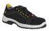 Jalas 3045 Unisex Black, White, Yellow Aluminium Toe Capped Safety Shoes, UK 5, EU 38