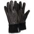 Guantes de trabajo de Piel Negro, Marrón Tegera serie TEGERA, talla 9, Resistente al calor