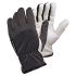 Tegera TEGERA Grey, White Leather Good Dexterity Work Gloves, Size 8