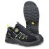 Jalas 9935 Unisex Black, Yellow Aluminium Toe Capped Safety Shoes, UK 10.5, EU 45