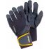 Tegera TEGERA Black, Yellow Synthetic Leather Anti-Vibration Work Gloves, Size 11