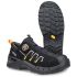 Jalas 9995 Unisex Black, Orange Aluminium Toe Capped Safety Shoes, UK 6, EU 39