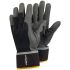 Tegera TEGERA Black, Grey, Yellow Synthetic Leather Construction Work Gloves, Size 10