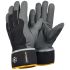 Guantes de trabajo de Cuero sintético Negro, Gris, Amarillo Tegera serie TEGERA, talla 8, Resistente al frío