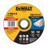 DeWALT DT43908-QZ DT43 Aluminiumoxid Slibeskive, 180mm diameter 1.6mm tyk