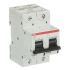 ABB S802S MCB, 2P, 40A, UC-K, 500V DC, 50 kA Breaking Capacity