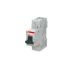 ABB S801N MCB, 1P, 6A Curve C, 400V AC, 36 kA Breaking Capacity