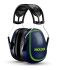 Moldex M Listen Only Dielectric Earmuffs with Helmet Attachment, 34dB, Noise Cancelling Microphone