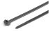 HellermannTyton Cable Ties, Cable Tray Cable Tie, 200mm x 4.9 mm, Black Polypropylene, Pk-100units