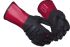 GUIDE GLOVES GUIDE 4507 Black/Red Elastane, Glass Fiber, Nitrile, Para-Aramid, PVC Chemical Resistant Work Gloves, Size