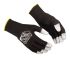 GUIDE GLOVES GUIDE 4204 Black, White Carbon Fibres, Elastane, Nylon, Polyurethane Electrical Protection Work Gloves,