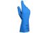 Mapa HARPON 326 Blue Natural Latex Food Industry Work Gloves, Size 6