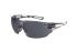 DEMETZ SAFETY Cassio Anti-Mist UV Safety Glasses, Smoke PC Lens, Vented