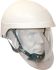 AUBOUEIX IDRA 2 Orange, White Helmet & Hard Hat with Chin Strap, Adjustable