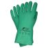 NITRAS SAFETY NITRAS GREEN BARRIER FLEX Green Nitrile Abrasion Resistant Gloves, Size 7