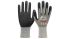 Guantes de Fibra Negro; gris NITRAS SAFETY serie NITRAS FLEXIBLE FIT K, talla 9, con recubrimiento de Nitrilo,