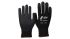 NITRAS SAFETY NITRAS SNOW FIGHTER Black Nylon Abrasion Resistant Gloves, Size 8, Nitrile Coating