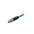 Lumberg AutomationRSMGVS-8M-998, 2m, Blue M8 to Male Unterminated, Tinned CopperShielded, Terminated Polyurethane Sheath