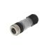 Lumberg Automation Industrial Circular Connectors, 1 Contacts, Screw, M12 Connector, Socket, Female, IP67, RKC Series